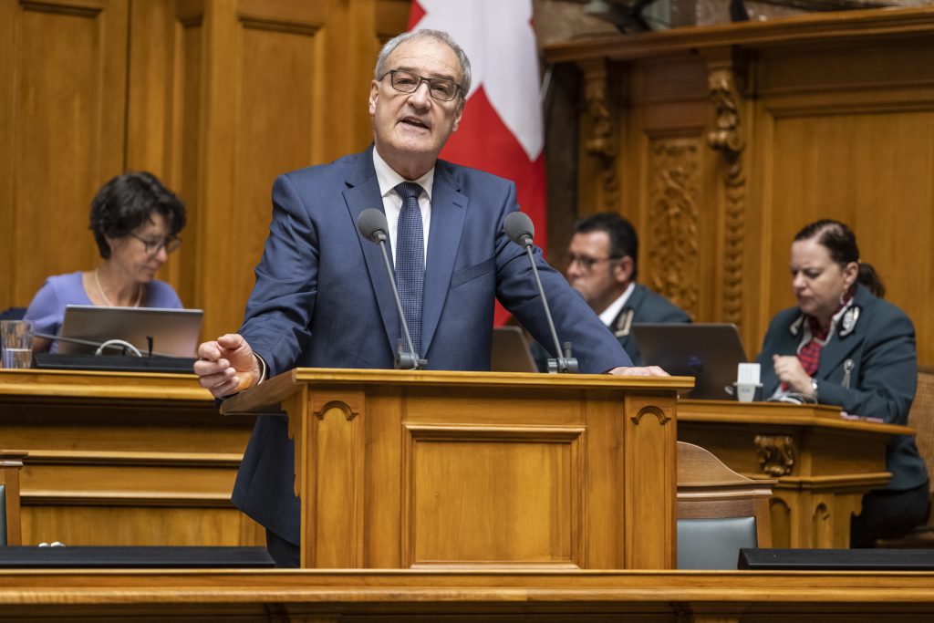 Guy Parmelin stellt sich in der Wintersession zur Wiederwahl