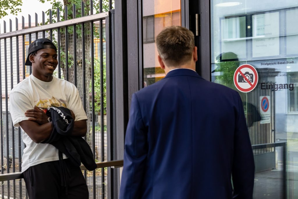 Am Donnerstag muss Embolo für die Urteilsverkündung nochmal vor Gericht