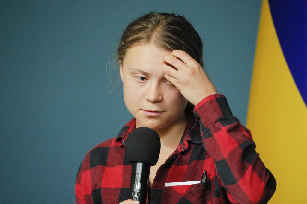 Greta Thunberg spricht in Kiew von russischem «Ökozid»