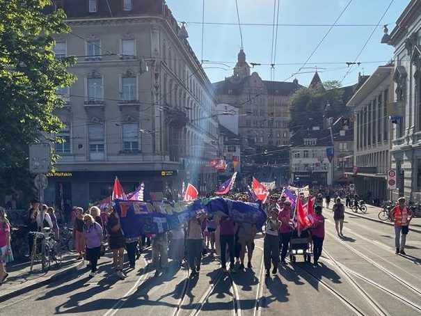 Der feministische Streiktag in Basel im Blog