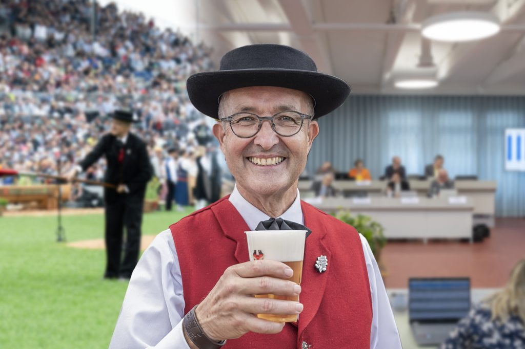 Thomas Weber geht mit einem Lachen