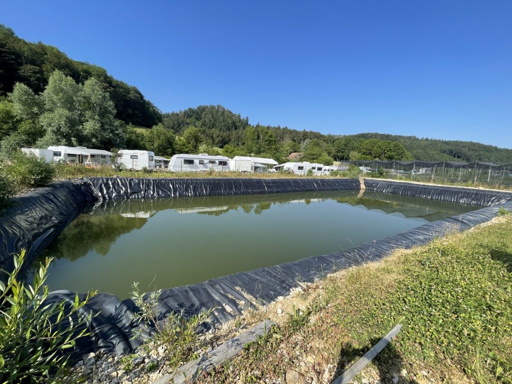 Ein Pool für saftige Beeren: Wasserversorgung à la Ramlinsburg