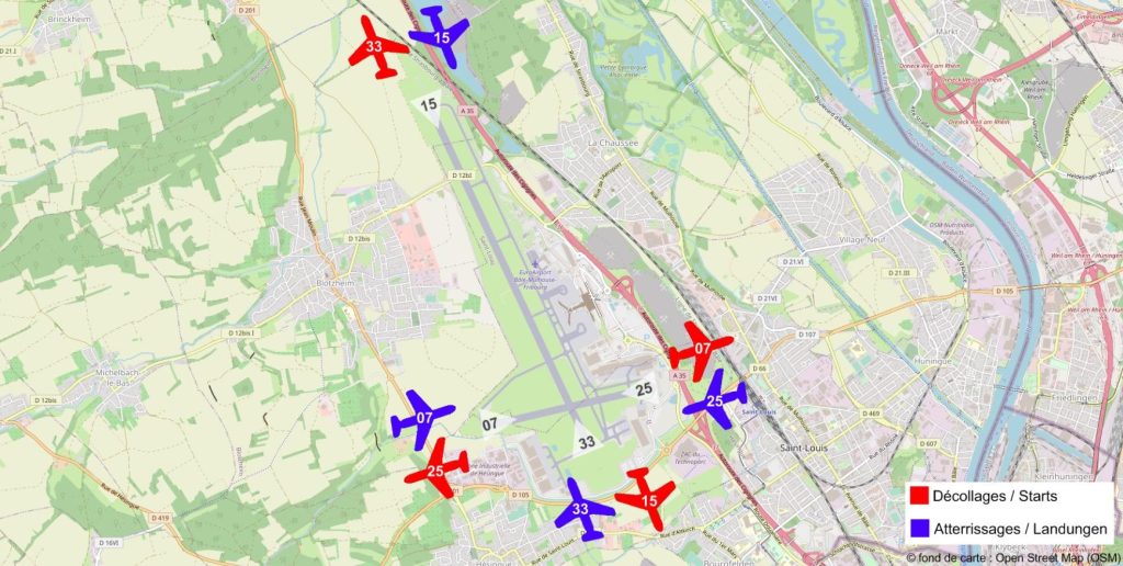 Südanflüge am Euroairport: Alle wollen fliegen, niemand will den Fluglärm