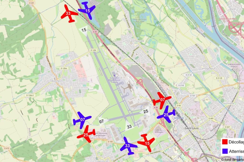 Südanflüge am Euroairport: Alle wollen fliegen, niemand will den Fluglärm