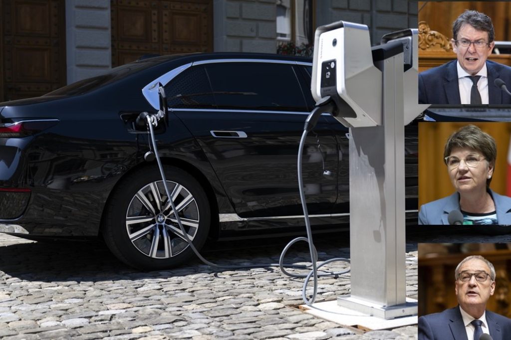 Drei Bundesräte fahren jetzt elektrisch