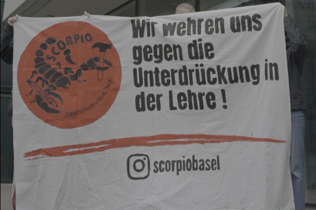 Lernendenbewegung Scorpio Basel: «Es brauchte schon immer Leute, die sich einsetzen – und das ist jetzt unsere Aufgabe»