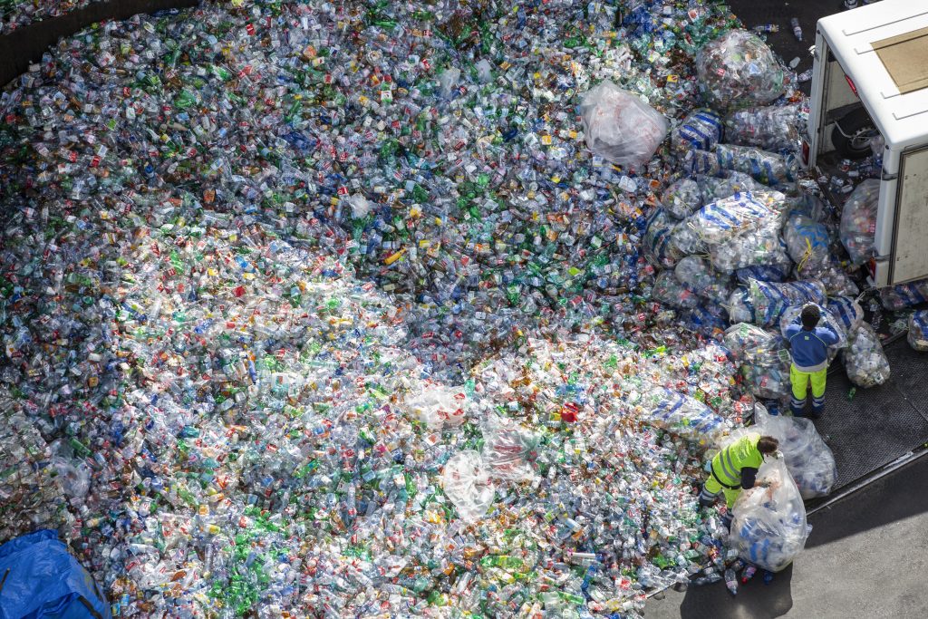 9400 Tonnen Plastik in der Schweiz gesammelt