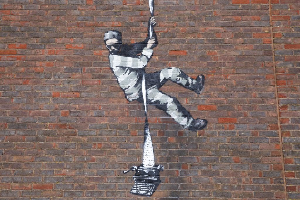 Spricht Banksy in diesem BBC-Podcast?