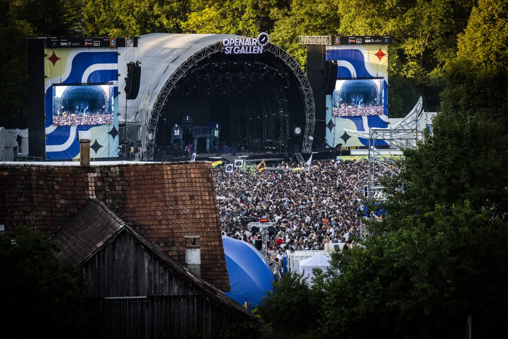 110&#8217;000 Besucher am Openair St. Gallen 