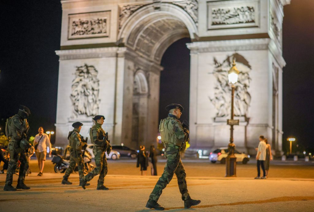 Frankreich hat eine ruhigere Nacht hinter sich