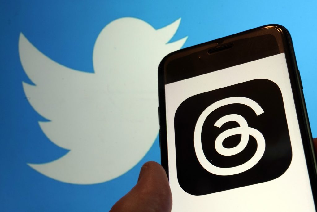 Datenverkehr bei Twitter nach Start von Threads gesunken