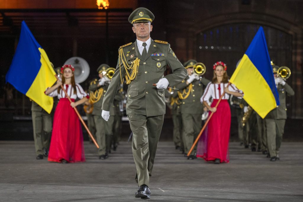 Basel Tattoo feiert Premiere: «Der Auftritt der Ukraine ging unter die Haut»