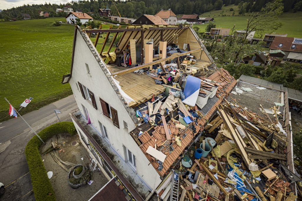 Sturm-Schäden auf Karte dargestellt