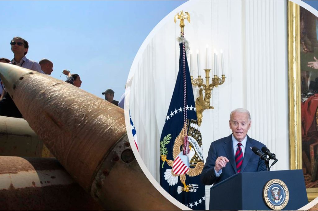 USA schicken Ukraine umstrittene Streumunition