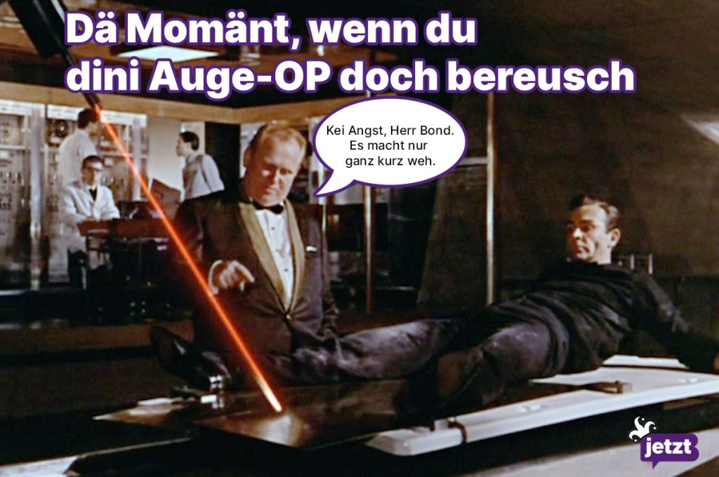 Wer sehen will muss «lasern»