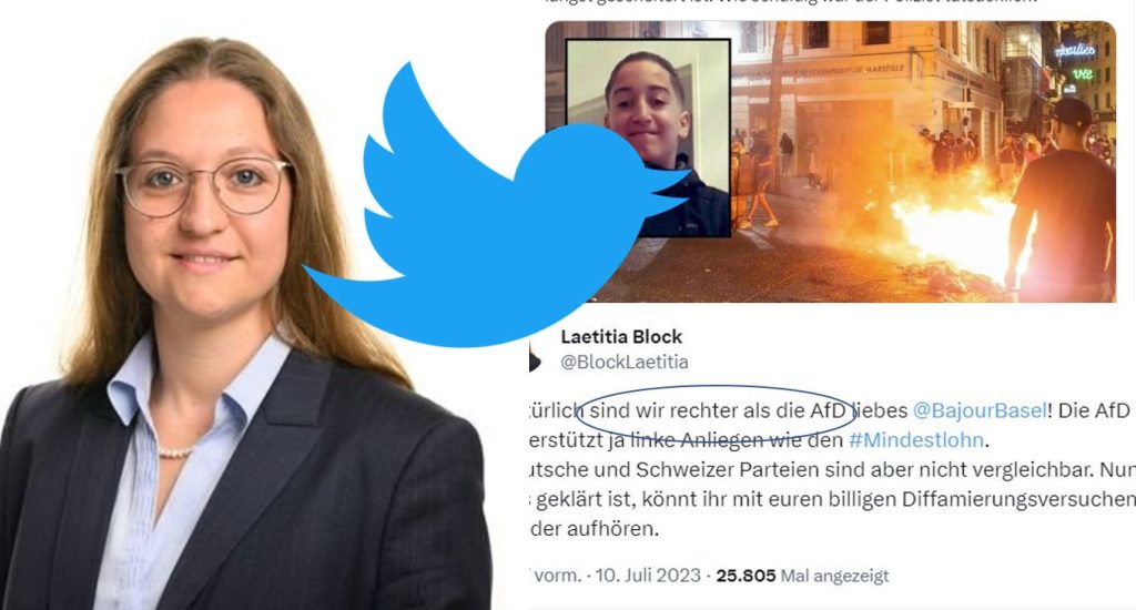 Laetitia Block: «Natürlich sind wir rechter als die AfD»