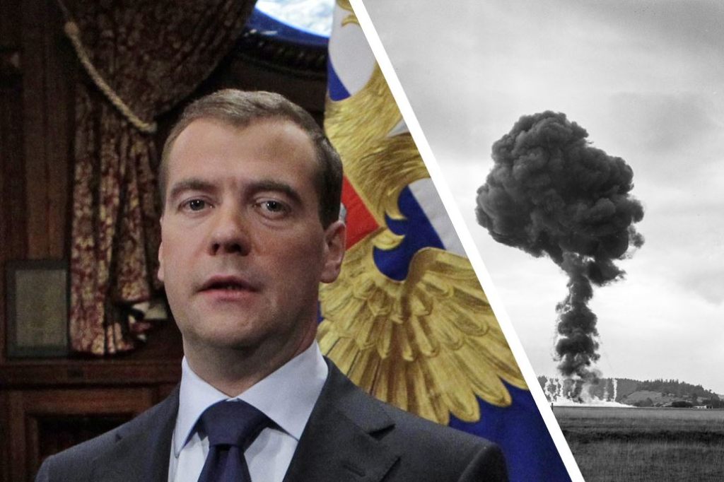 Medwedew warnt wegen Streumunition vor Atomkrieg