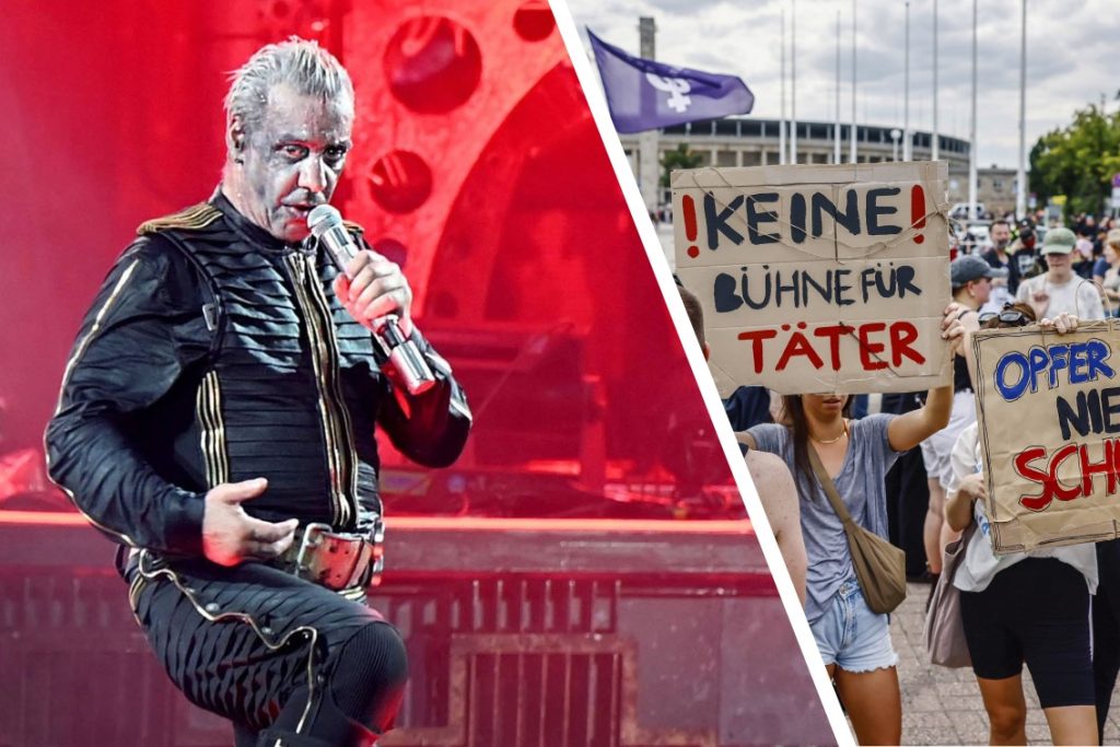 Nach Protesten vor Konzert: Rammstein wird in Berlin frenetisch gefeiert