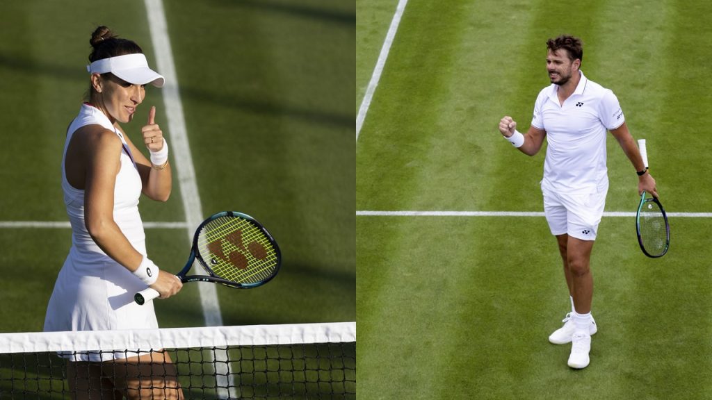 Bencic und Wawrinka erreichen erstmals seit 2019 zweite Runde von Wimbledon