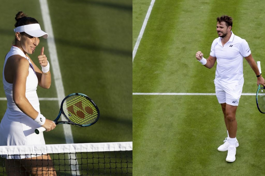 Bencic und Wawrinka erreichen erstmals seit 2019 zweite Runde von Wimbledon