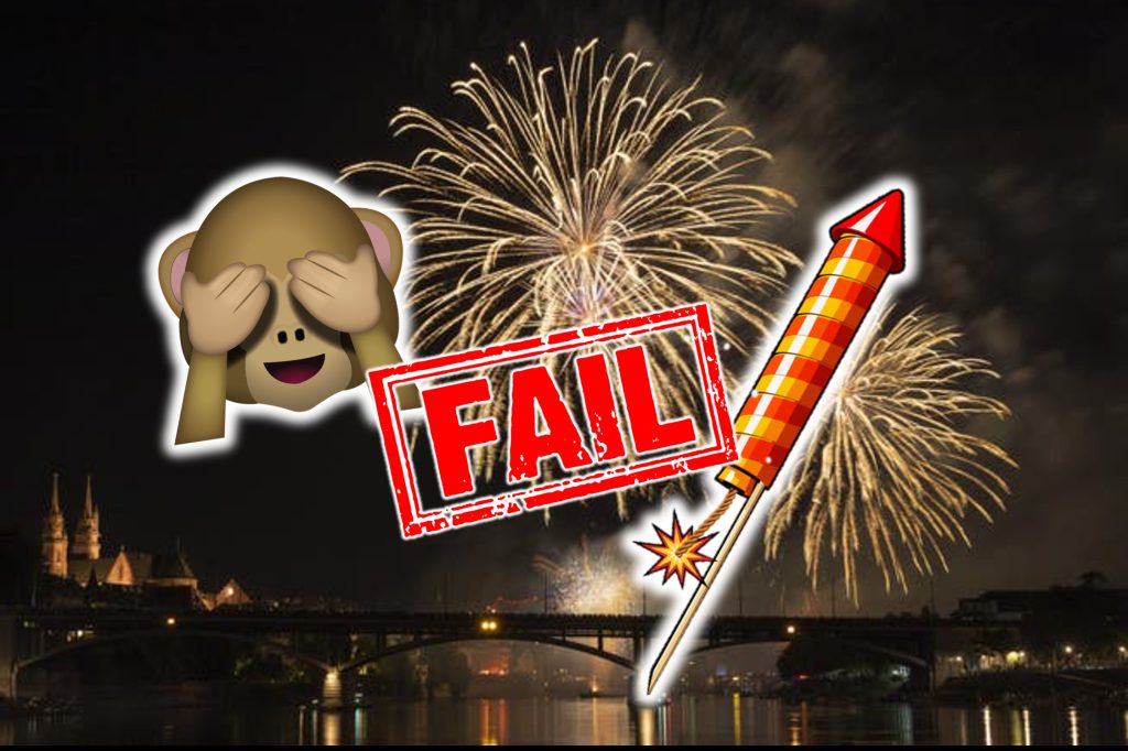 Hier geht der Schuss nach hinten los: Die besten Feuerwerk-Fails