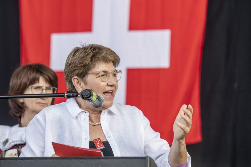 Endlich in Luzern: Viola Amherd hält 1-August-Rede