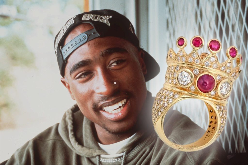Tupacs selbst entworfener Ring kommt unter den Hammer
