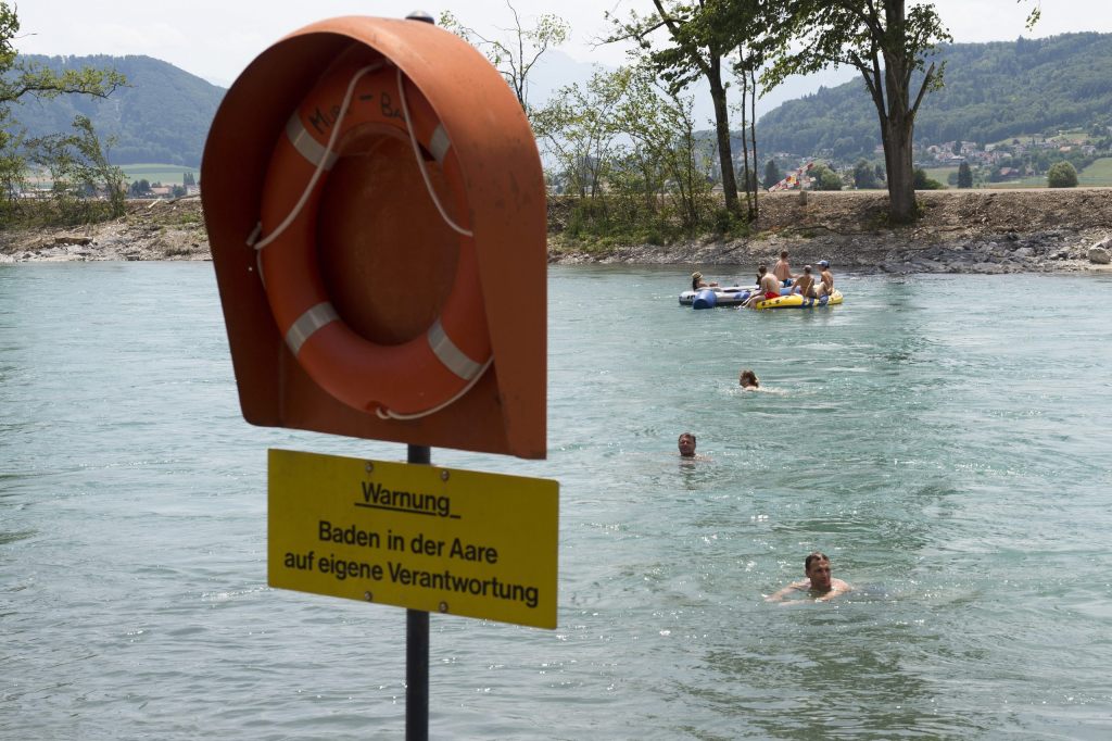 Zahl der Ertrinkungsopfer in Schweizer Gewässern auf 20-Jahres-Hoch