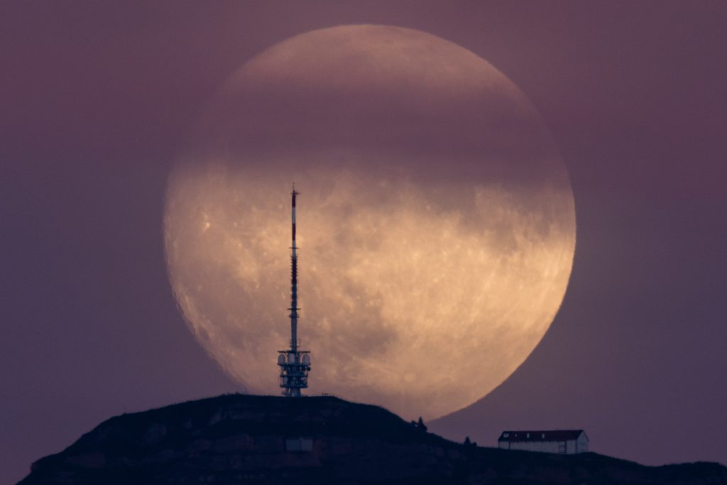 «Blauer» Supermond strahlt heute am Nachthimmel