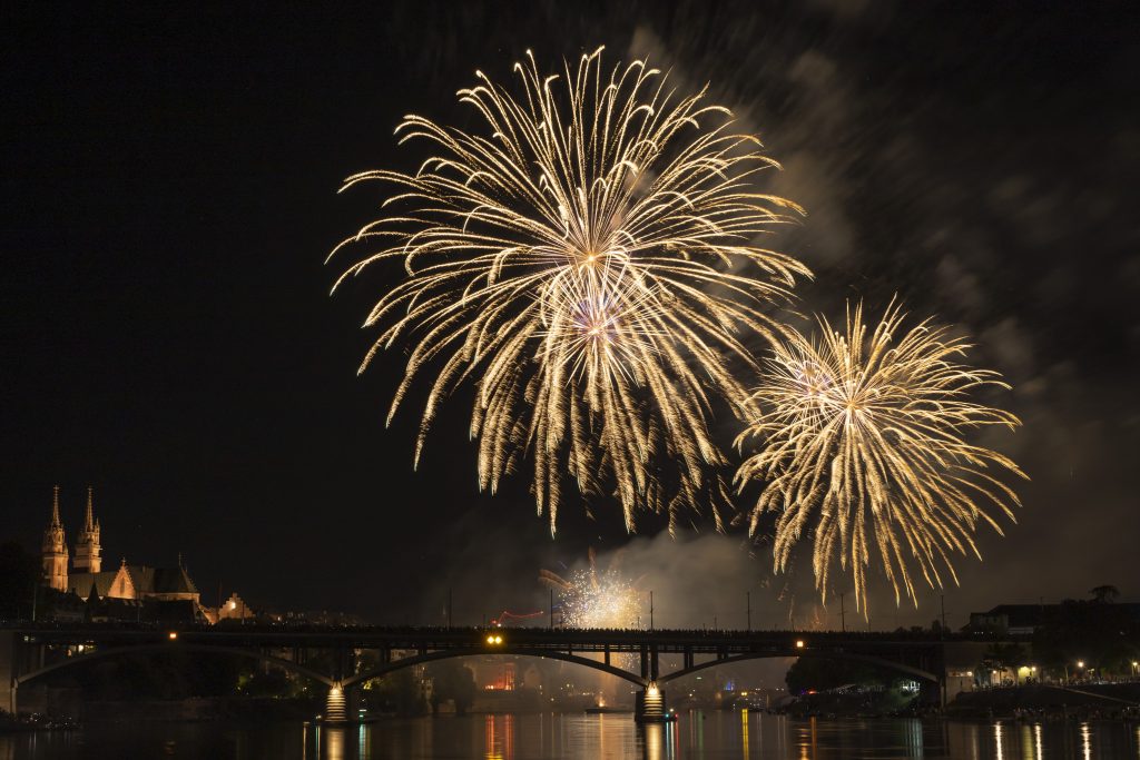 Das Feuerwerk bekam Szenenapplaus