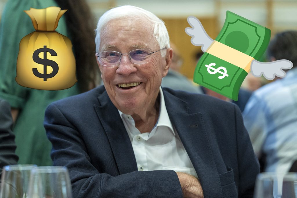 Rund 550’000 Franken gibt Christoph Blocher der SVP für den Wahlkampf