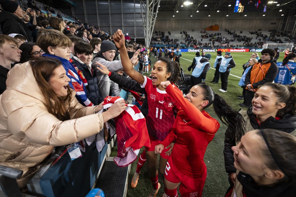 473&#8217;000 Zuschauer:innen – Frauenfussball kommt gut an