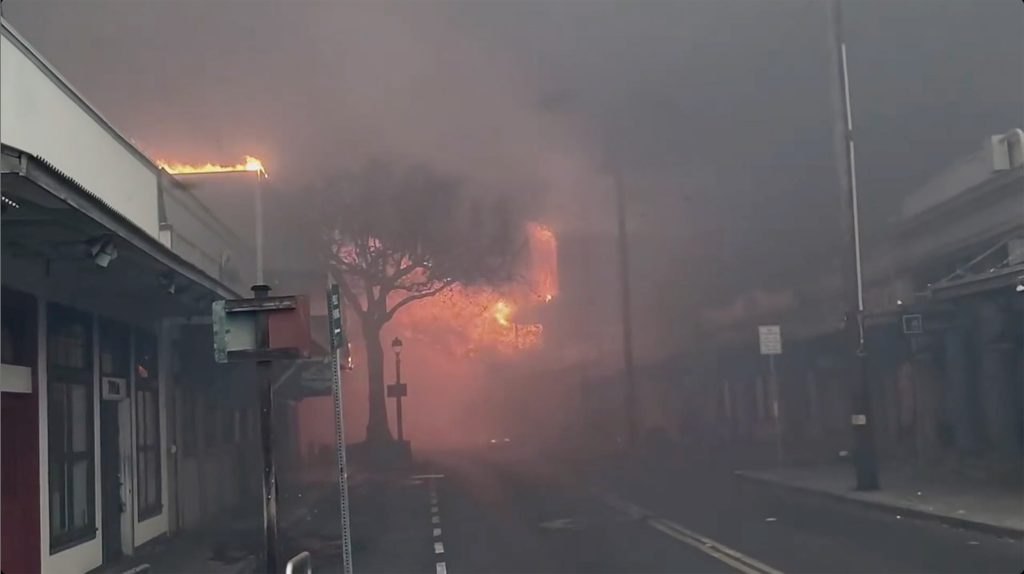 Mindestens 36 Tote bei Feuer auf Hawaii