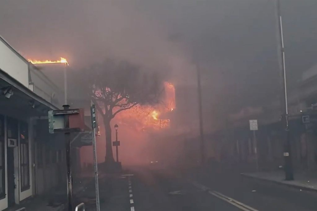 Mindestens 36 Tote bei Feuer auf Hawaii