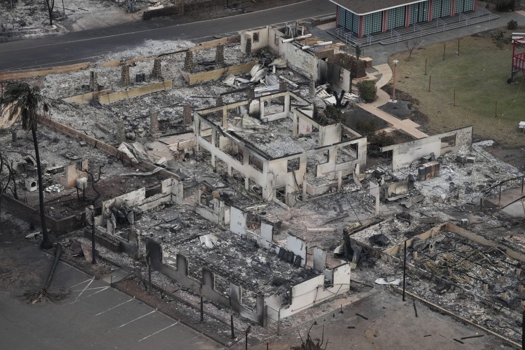 Bis zu 1'700 Gebäude abgebrannt