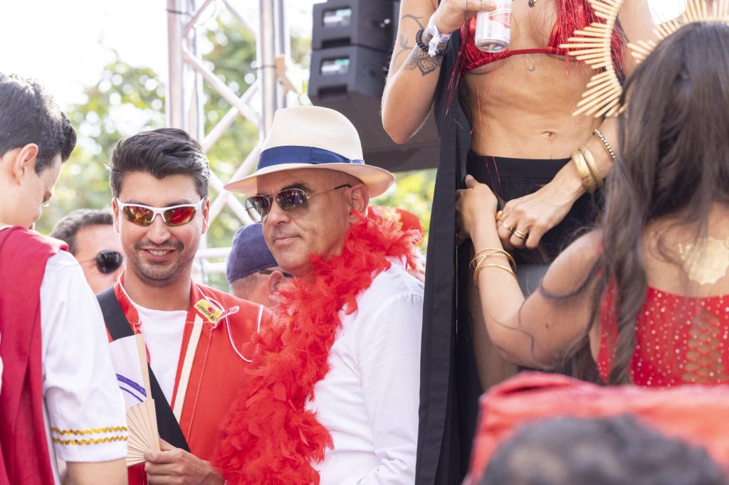 Bundespräsident Alain Berset tanzte auf dem Lovemobile