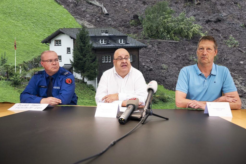 Noch unklar: Dauer der Evakuierung in Schwanden