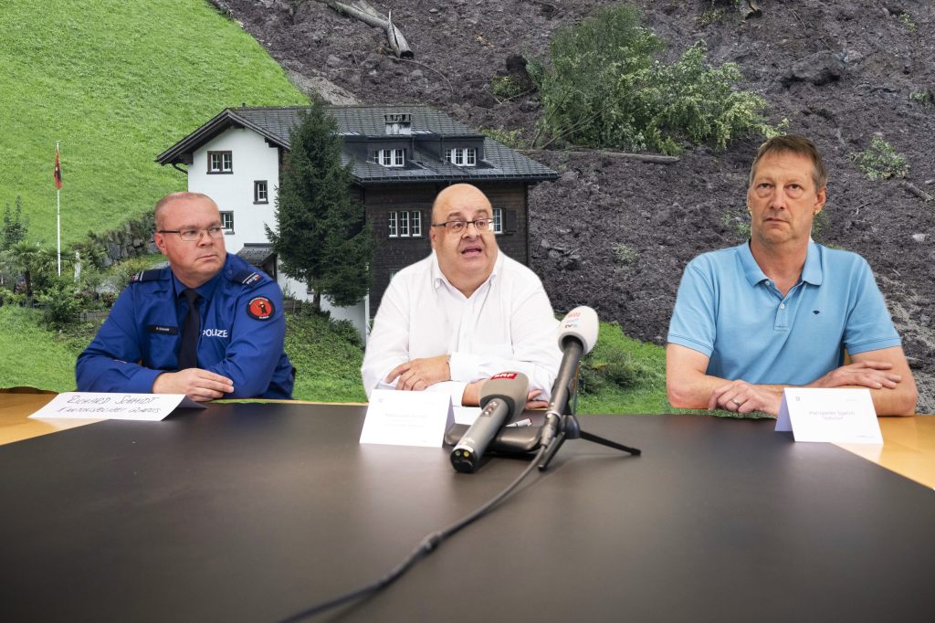 Noch unklar: Dauer der Evakuierung in Schwanden