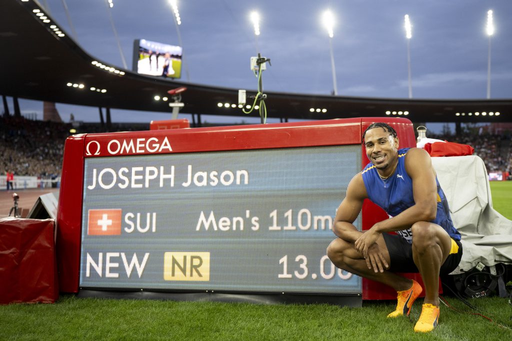 Jason Joseph mit Schweizer Rekord