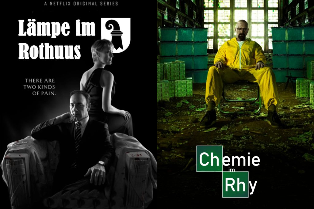 Von «Lämpe im Rothuus» bis  «Chemie im Rhy» – Welche dieser Serien brauchen wir?