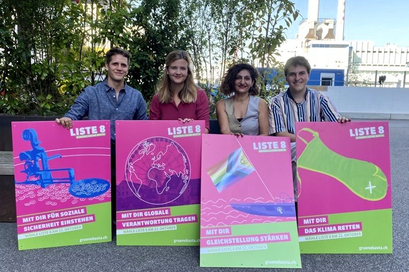 Wahlkampf der Grünen und BastA!: Alle für Sibel Arslan