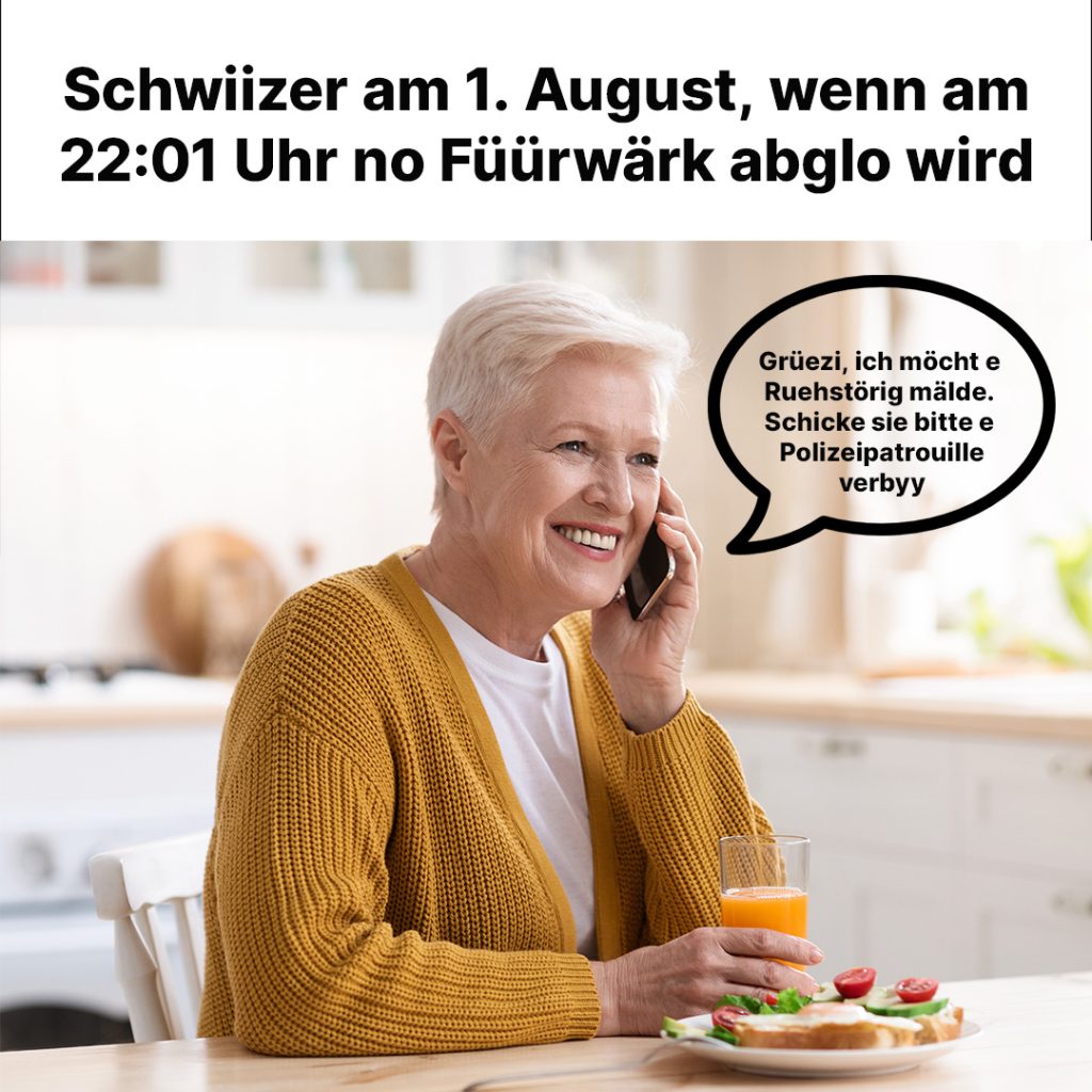 Ein paar knallige Memes zum 1. August