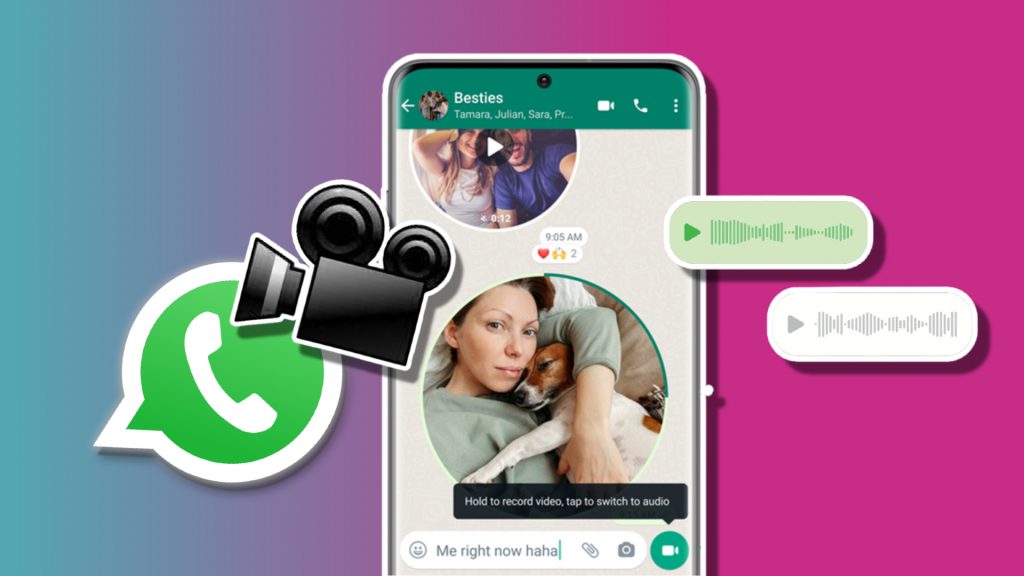 Auf Whatsapp gibt es nun Videonachrichten