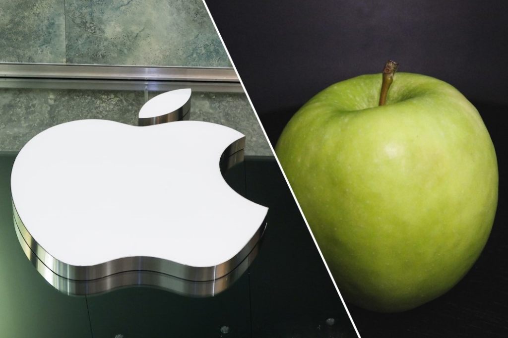 Apple darf Abbildung eines Apfels als Marke eintragen