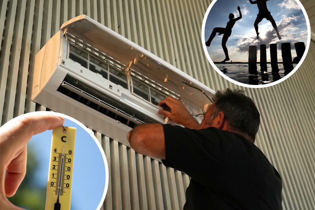 Anbieter von Klimaanlagen sind wegen Hitzewelle am Anschlag