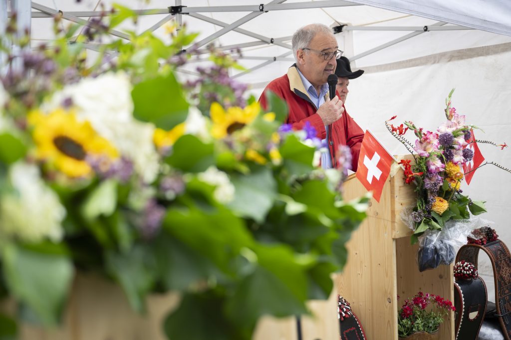 Bundesrat Guy Parmelin ruft am 1. August zu Optimismus auf