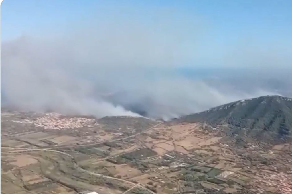 Mehrere Brände auf Sardinien ausgebrochen