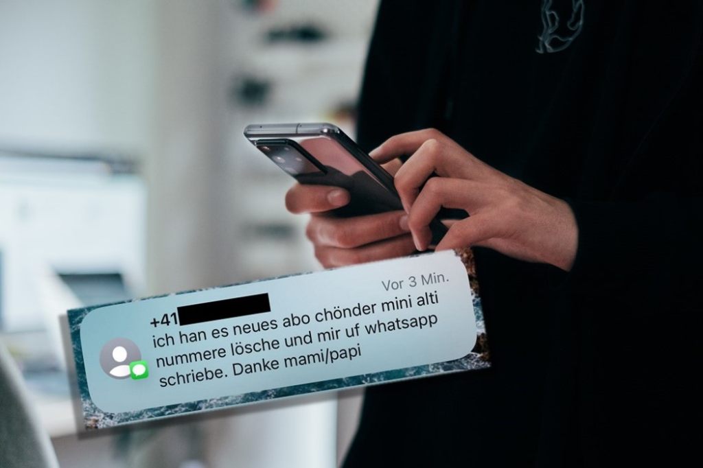 Falls deine «Tochter» eine neue Nummer hat, ist es vermutlich Betrug