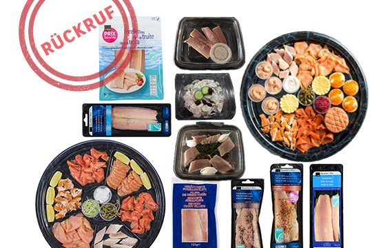 Coop, Migros und Denner rufen Forellenprodukte zurück