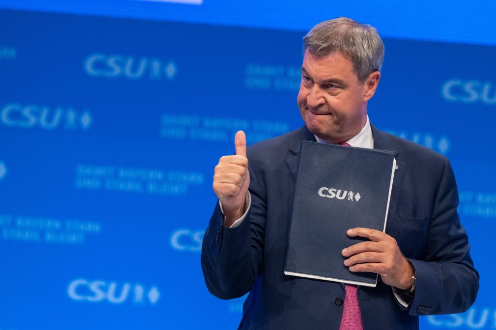 Die CSU will Markus Söder weiter als ihren Chef – und zwar überdeutlich